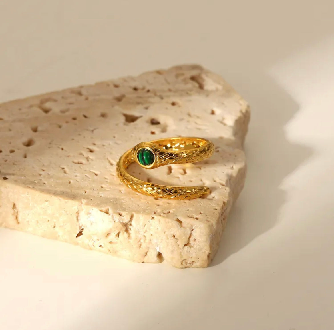 Snake Adjustable Ring