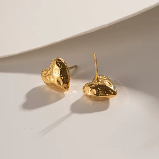 Mini Heart Studs